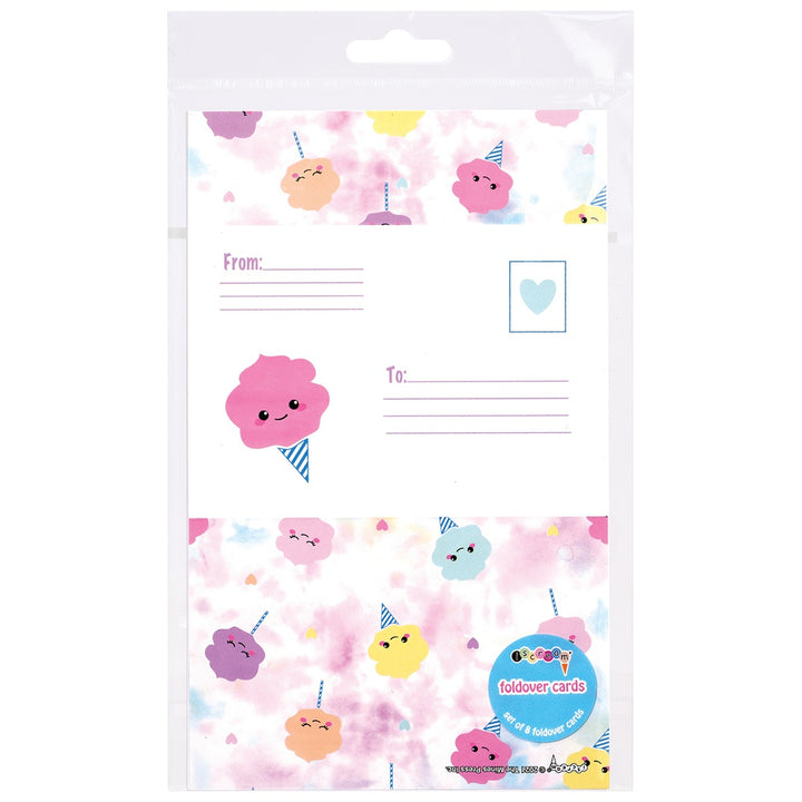 Iscream Cotton Candy Foldover Stationery