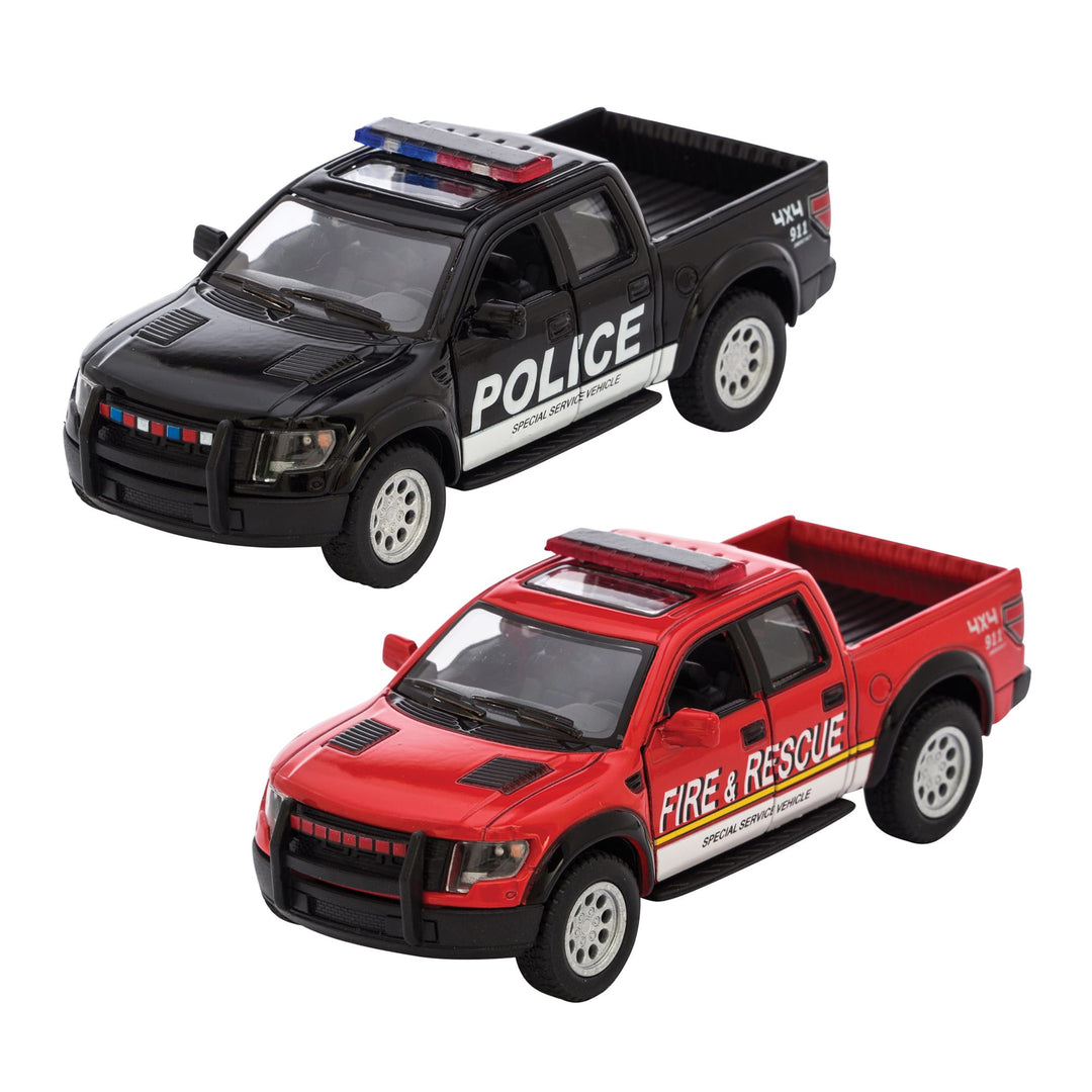 Die-Cast Raptor Fire-Police Rescue