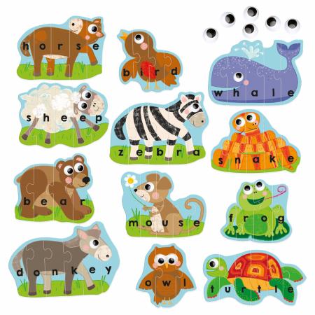 Headu Montessori My First Words Puzzles