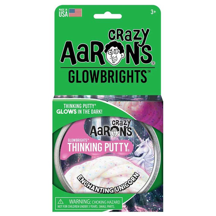 Crazy Aaron's Enchanting Unicorn Glow Thinking Putty