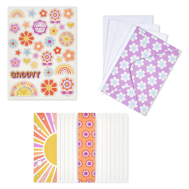 Iscream Feelin' Groovy Pen Pal Stationery Set