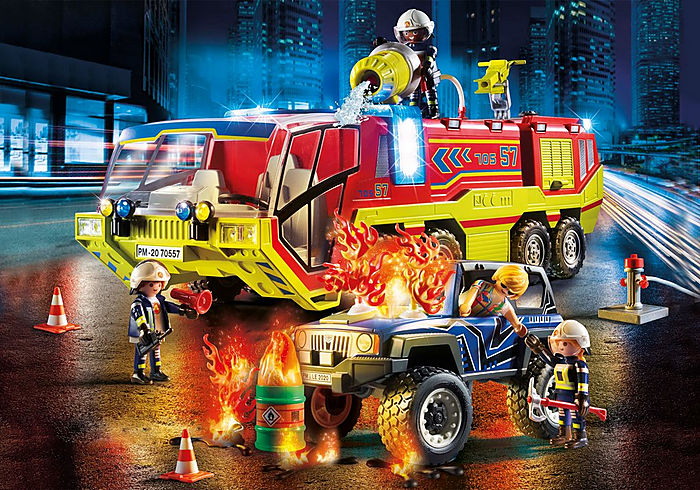 Playmobil City Action Fire Engine with Truck