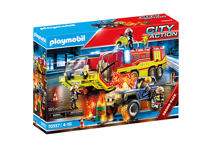 Playmobil City Action Fire Engine with Truck