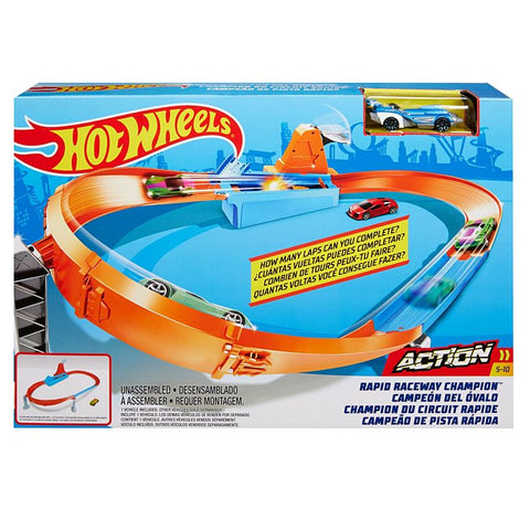 Hot Wheels Rapid Raceway Champion Set