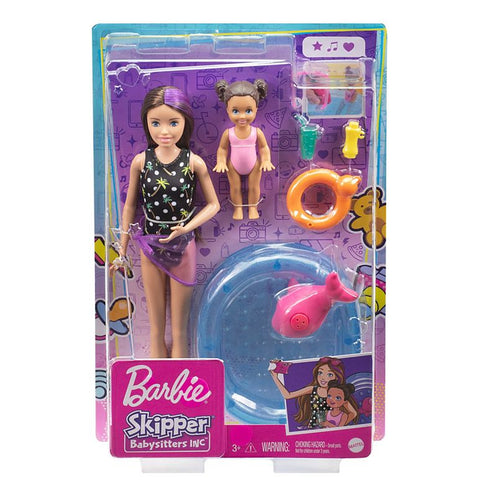 Barbie Skipper Babysitters INC Dolls & Playset - Swim Set