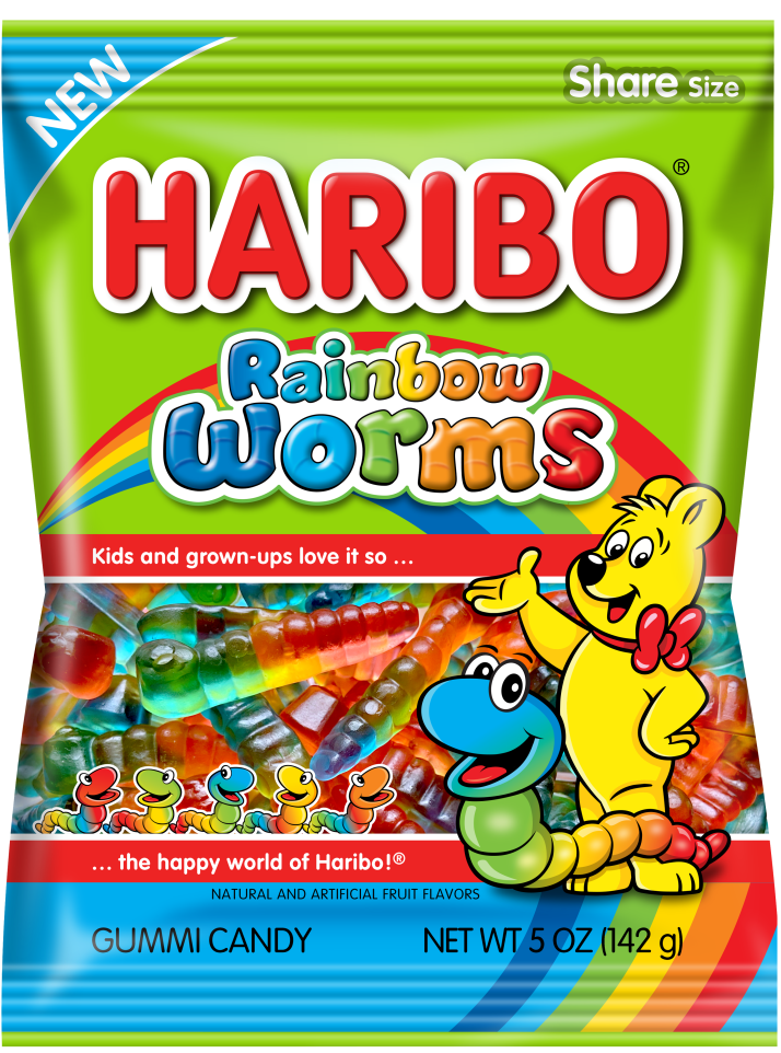 Haribo Rainbow Worms