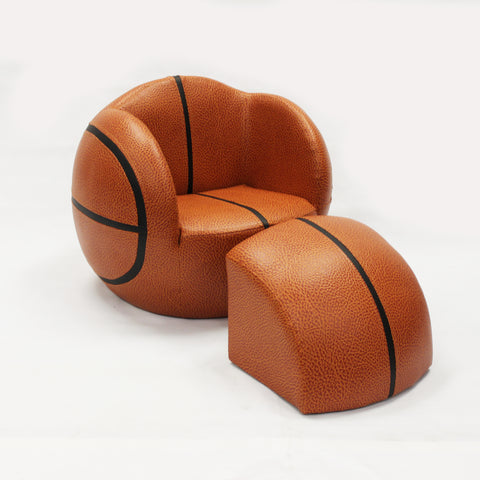 Basketball Chair with Stool