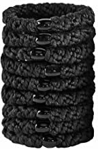 Kknekki Hair Elastics 12 Pack - Black