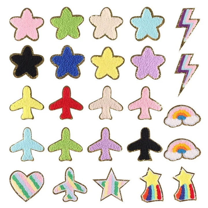 Iron On Patches Assorted Styles