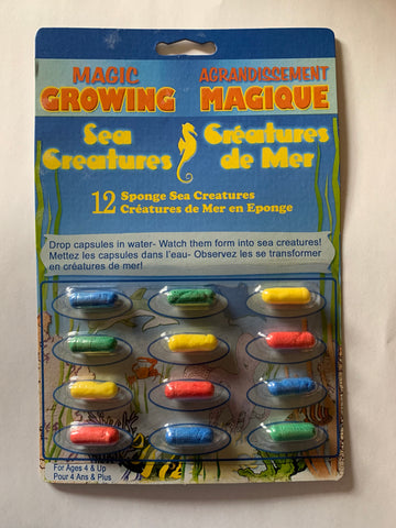 Magic Growing Sponges - Sea Creatures