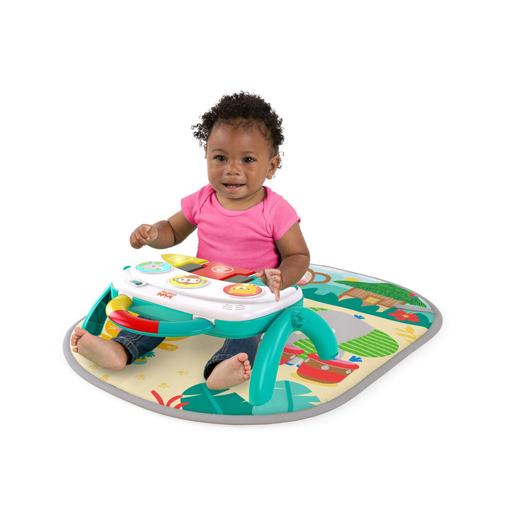 Bright Starts 4-in-1 Groovin’ Kicks™ Piano & Drum Kick Gym - Tropical Safari