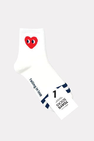 Teen/Women Crew: Falling In Love Socks