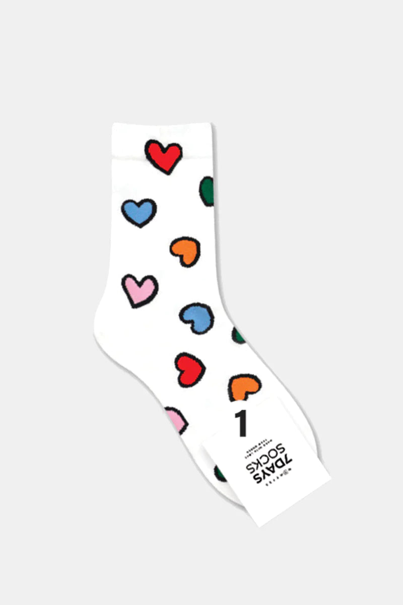 Teen/Women Crew: Lovey-Dovey Socks