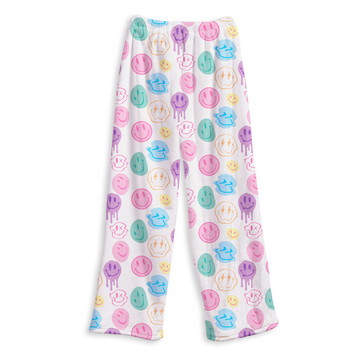 Top Trenz Smiley Fuzzy Lounge Pants