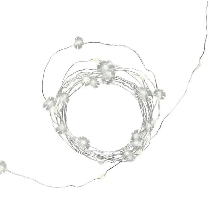 Silver Wire String Lights