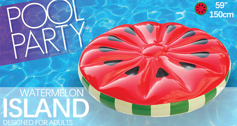 Inflatable Watermelon Island Float