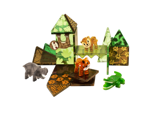 Magna-Tiles Jungle Animals 25 Piece Set