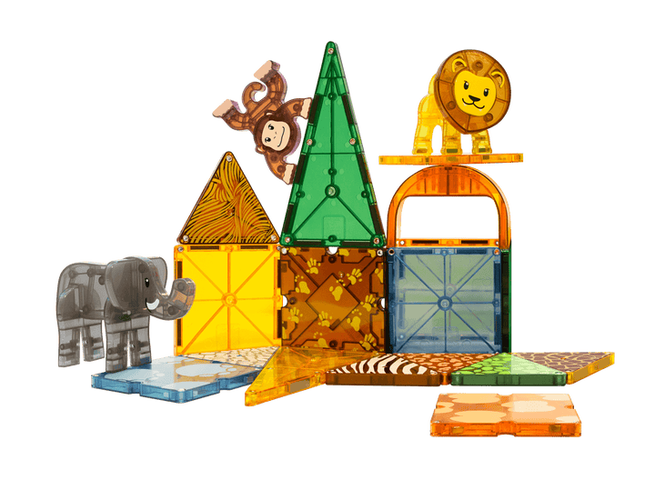 Magna-Tiles Safari Animals 25 Piece Set