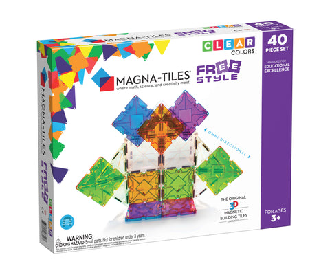 Magna-Tiles FreeStyle 40 Piece Set