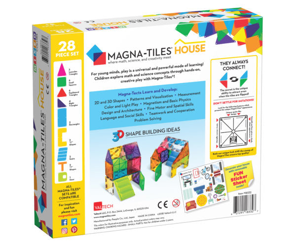 Magna-Tiles House 28 Piece Set