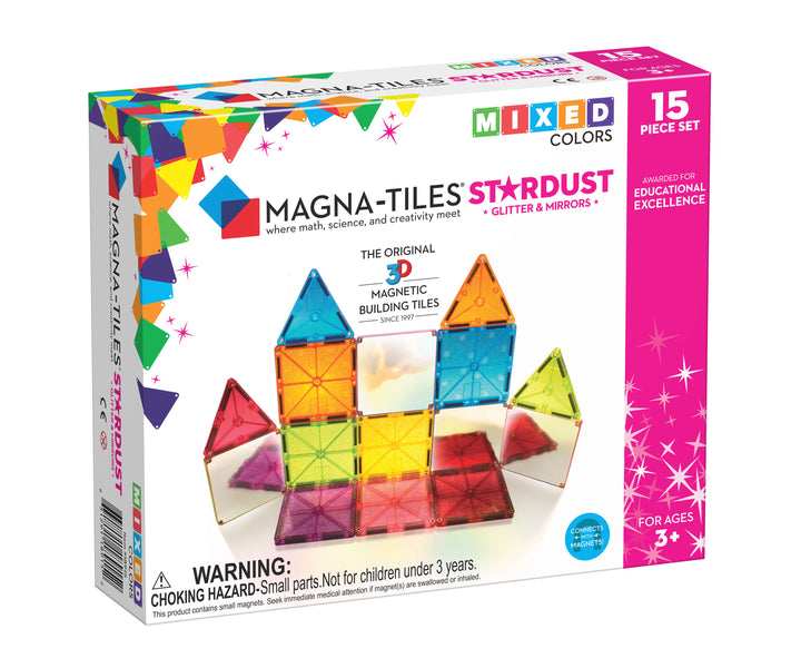 Magna-Tiles Stardust 15 Piece Set