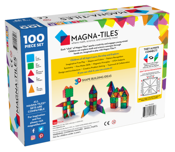 Magna-Tiles Classic™ 100 Piece Set