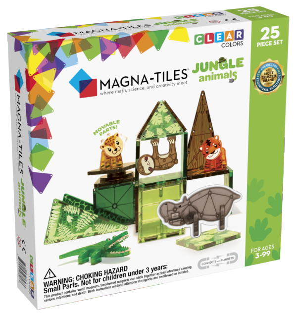 Magna-Tiles Jungle Animals 25 Piece Set