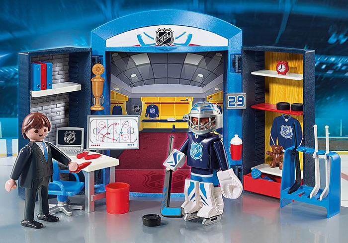 Playmobil NHL® Locker Room Play Box