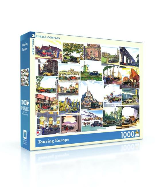 Touring Europe 1000 Piece Puzzle