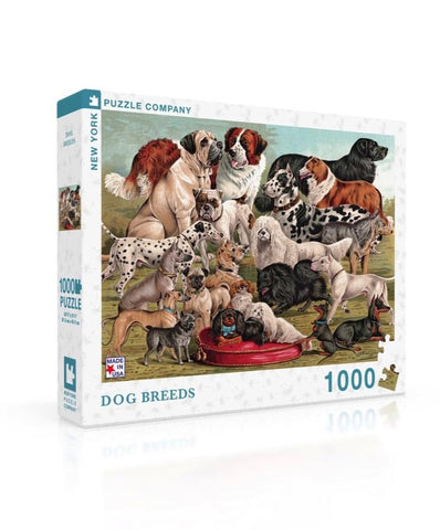 Dog Breeds 1000 Piece Puzzle