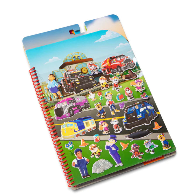 Paw Patrol Puffy Sticker Pad - Big Truck Pups