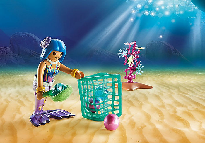 Playmobil Pearl Collectors with Manta Ray - FINAL SALE