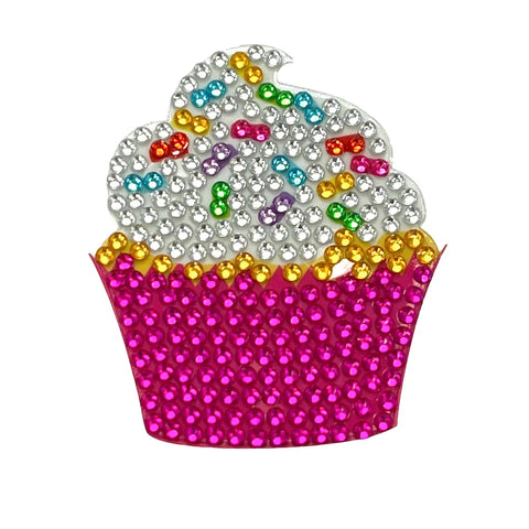 StickerBeans Vanilla Cupcake Sticker