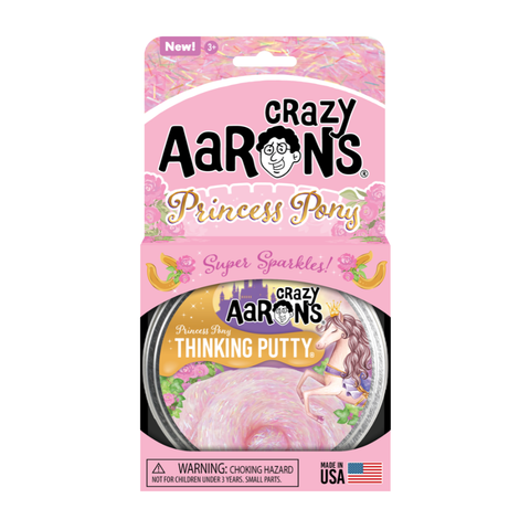Crazy Aaron's Trendsetters Princess Pony Thinking Putty