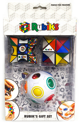 Rubik's Gift Set - Puzzle Ball, Magic Star, Pocket Star Spinner