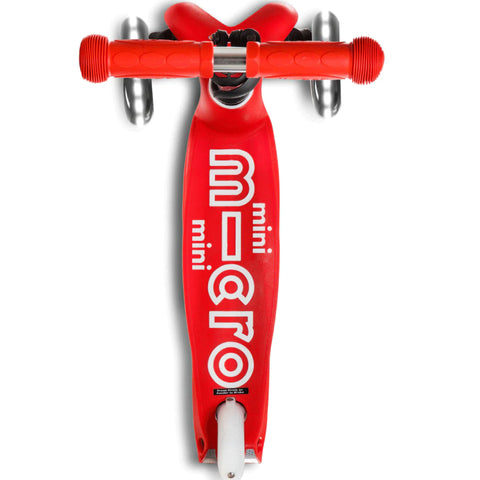 Red Mini MICRO Deluxe LED Kickboard (Ages 2-5) - FINAL SALE