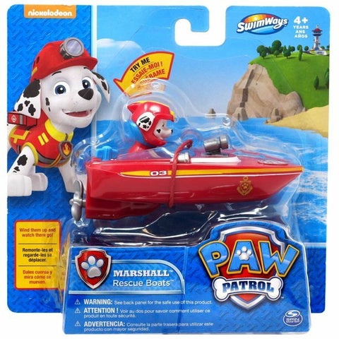 SwimWays Paw Patrol Marshall Rescue Boat