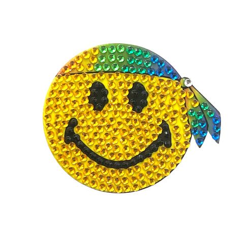 StickerBeans Hippie Smiley Sticker