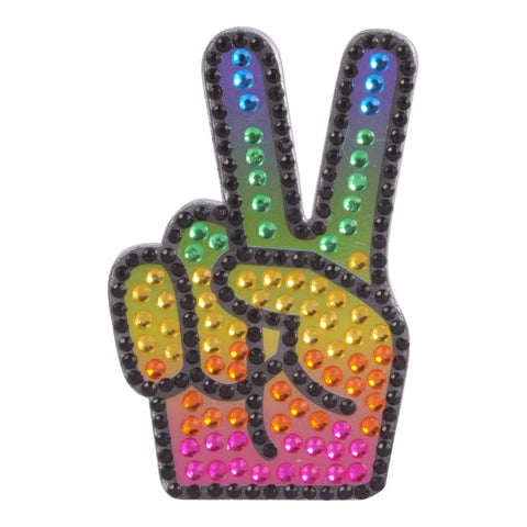 StickerBeans Peace Out Sticker
