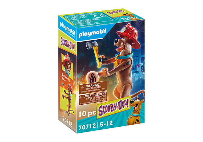 Playmobil SCOOBY-DOO! Collectible Firefighter Figure - FINAL SALE