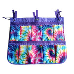 Retro Tie Dye Bed Organizer