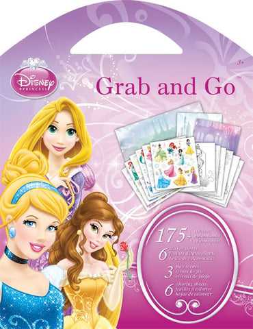 Disney Princess Grab & Go Sticker Activity Book