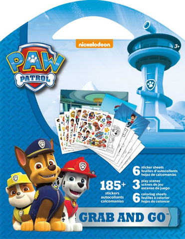 Paw Patrol Grab & Go Sticker Activity Book
