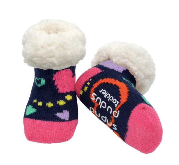 Pudus Classic Slipper Socks - Toddler (Ages 1-3)