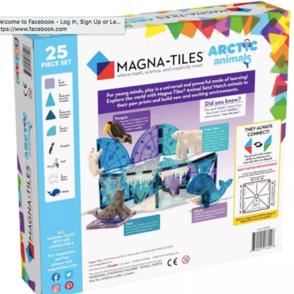 Magna-Tiles Arctic Animals 25 Piece Set