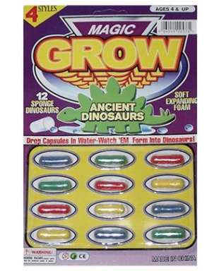 Growing Dinosaur Capsules