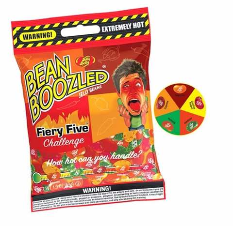Jelly Belly BeanBoozled Fiery Five Jelly Beans Bag