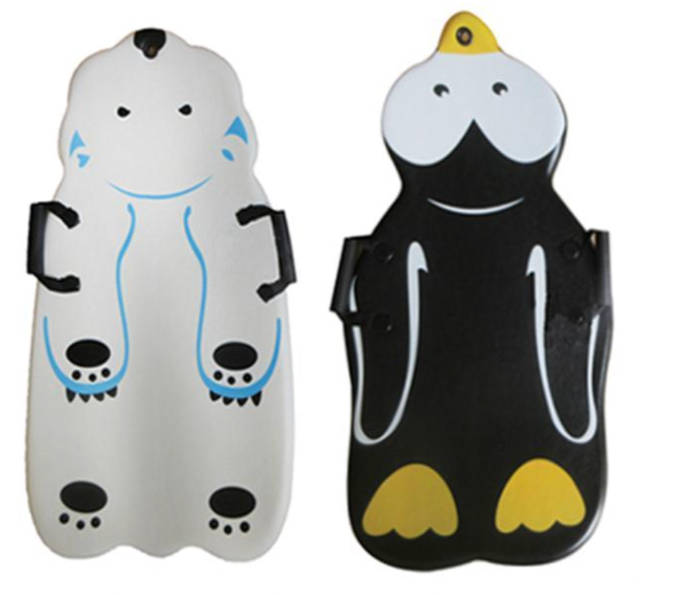 Nordic Foam Snow Sled Penguin/Polar Bear Assorted