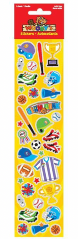 Woody's Sports Sticker Sheet