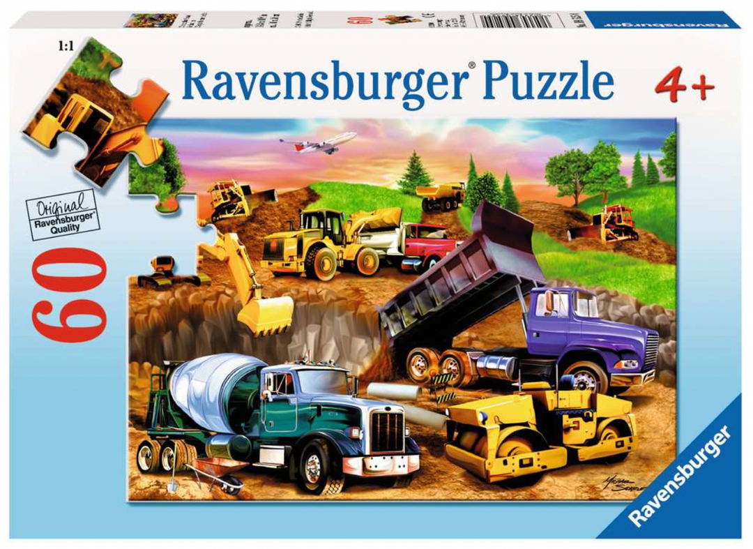 Ravensburger Construction Crowd Jigsaw Puzzle 60pc